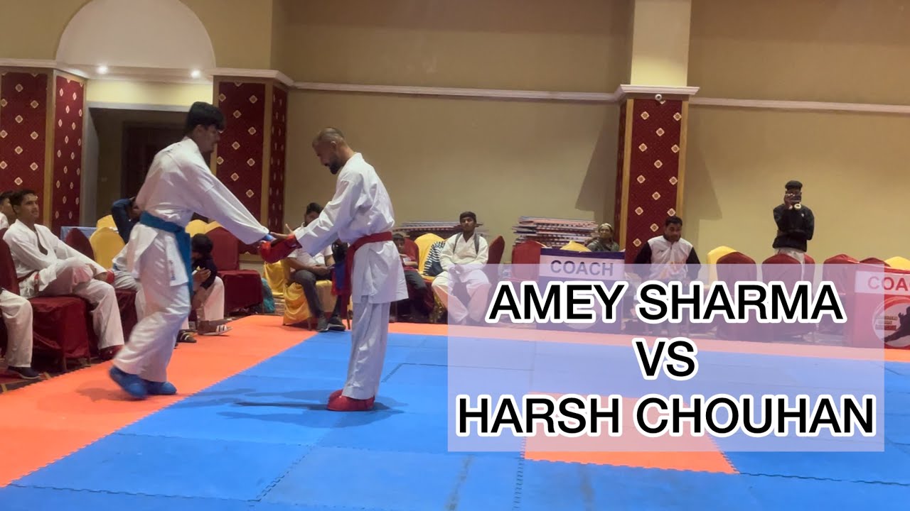 AMEY SHARMA VS HARSH CHOUHAN I OPEN KUMITE 