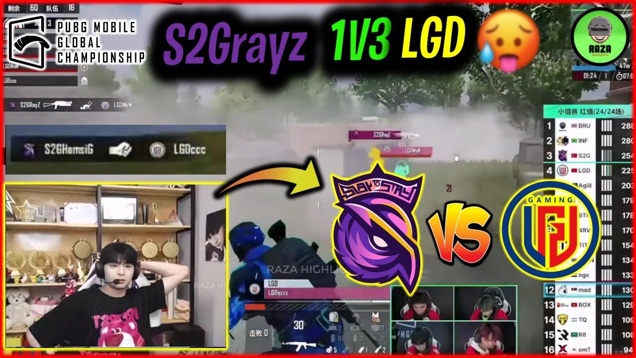 NV PARABOY REACTION ON S2Grayz 1V3 LGD 🥵🔥 PMGC 2022