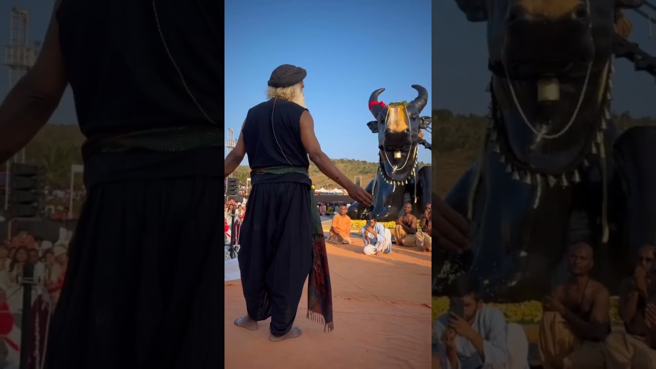 Peek Into the Nandi and Mahashula Consecration at Sadhguru Sannddhi, Bengaluru