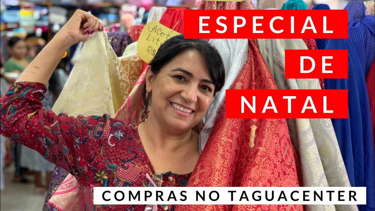 Compras no Taguacenter - Especial de Natal Mesa Posta