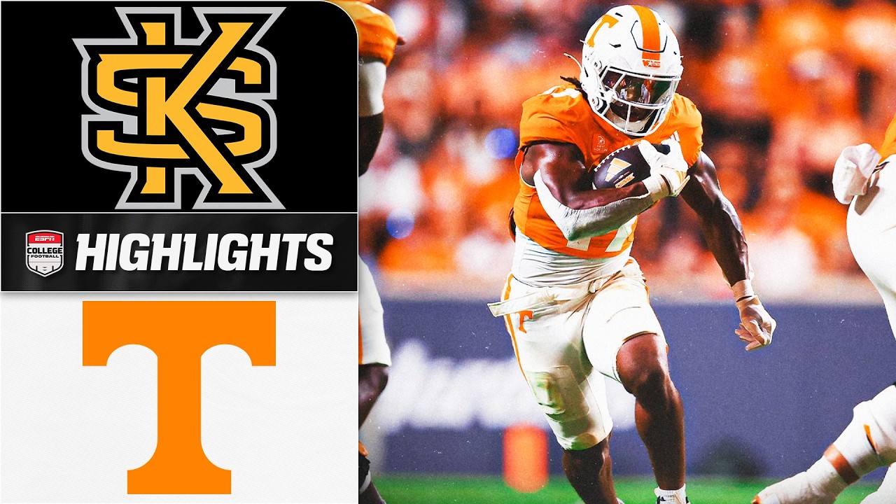 Kennesaw State Owls vs. Tennessee Volunteers | Full Game Highlights | ESPN College Football