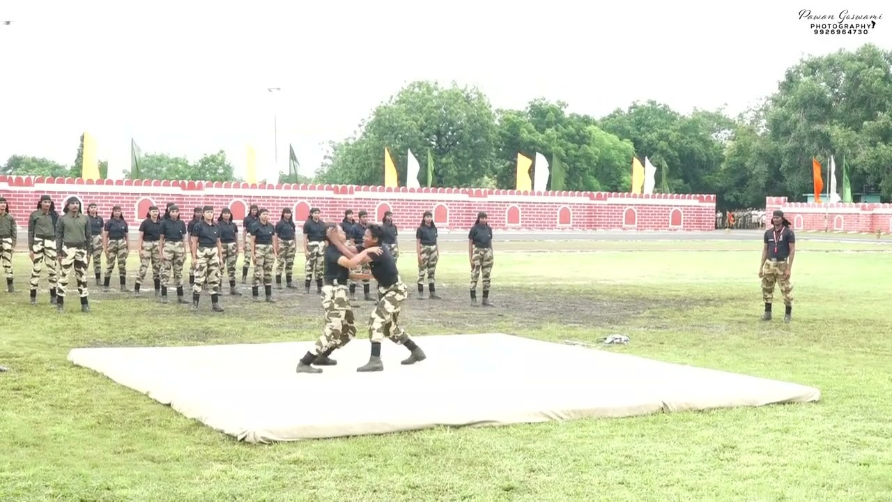 krav maga demo by 59 Batch 2025