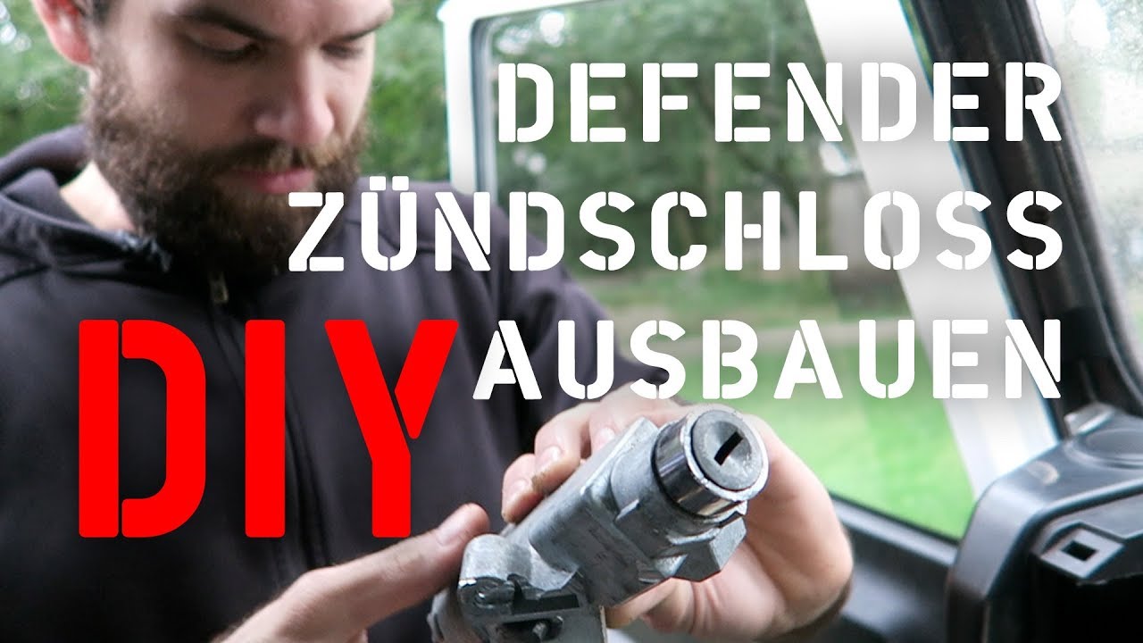 Land Rover Defender Zündschloss ausbauen | DIY