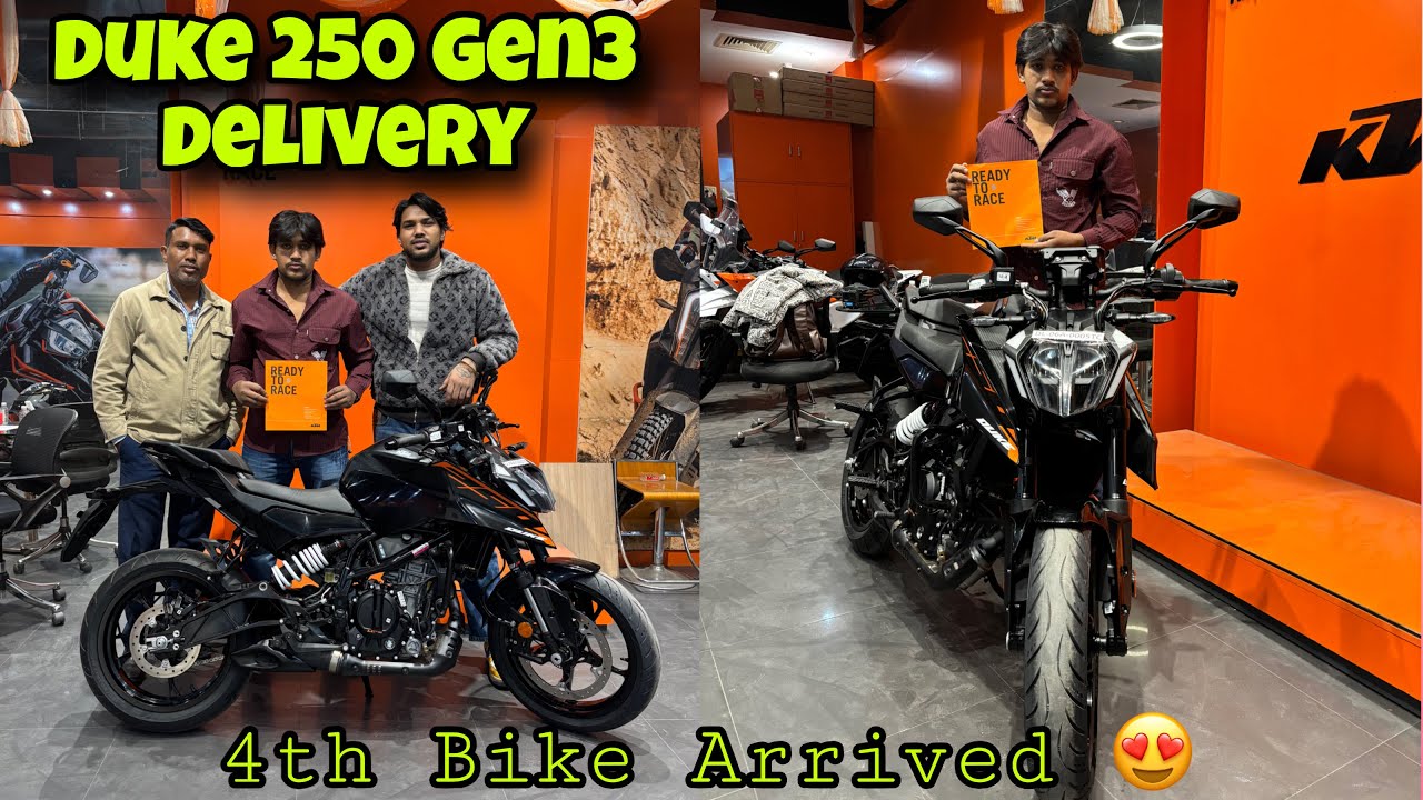 Brand New KTM Duke 250 Gen 3 Delivery! 😍 | Our 3rd Bike 🔥