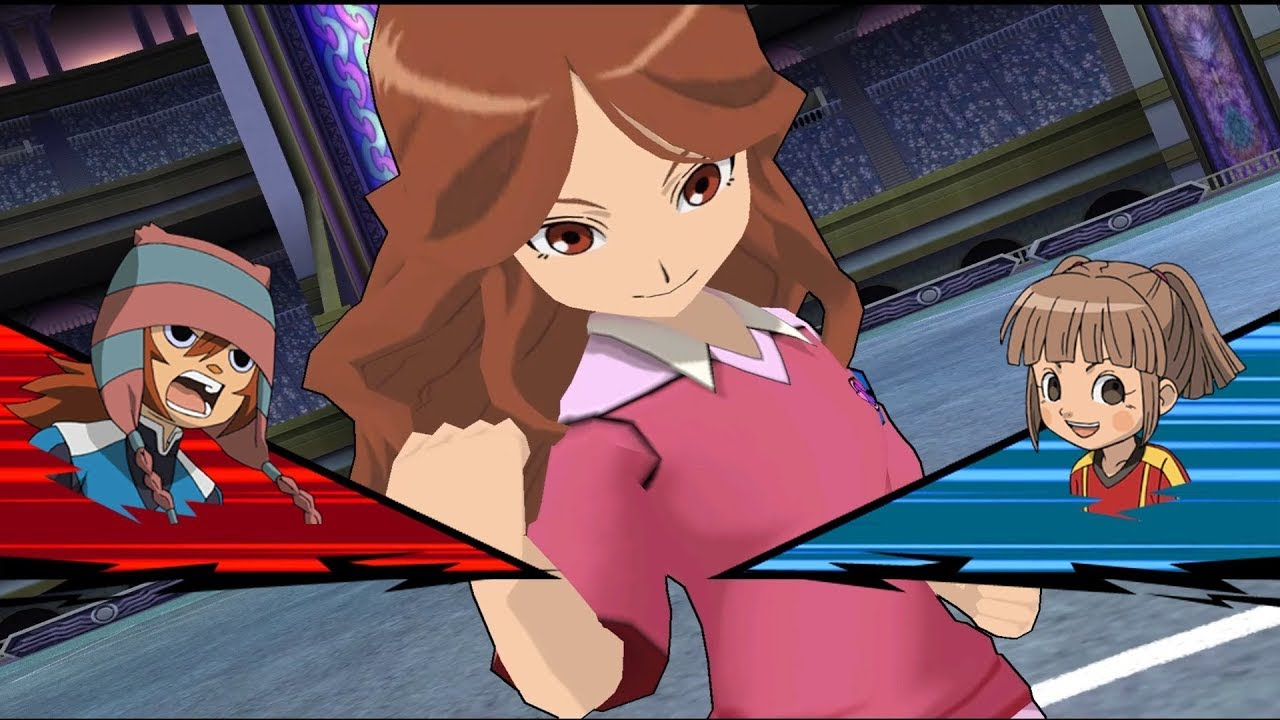 Inazuma Eleven Go Strikers 2013 Xtreme | Raimon VS Inazuma Girls | Wii 1080p