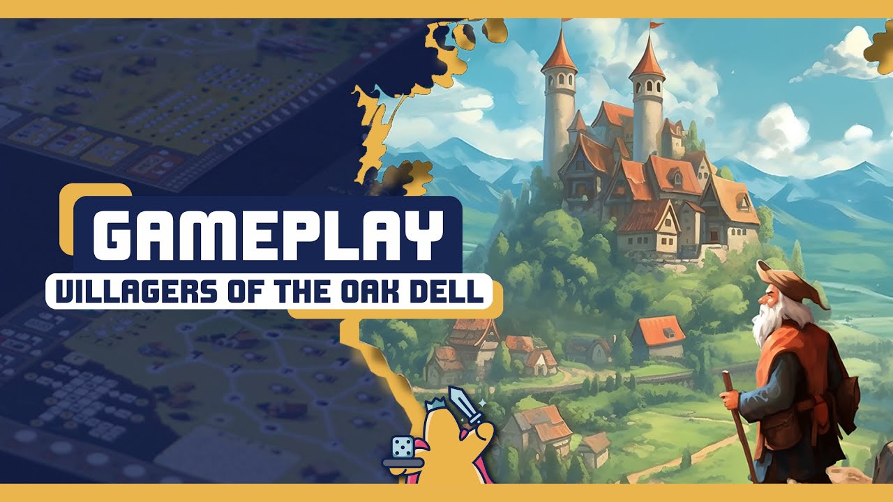 VILLAGERS OF THE OAK DELL | Roll & write od autora Terakotové Armády rozhodně nezklame | Gameplay