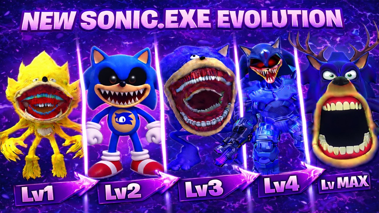 Sonic.EXE vs All Versions of Sonic