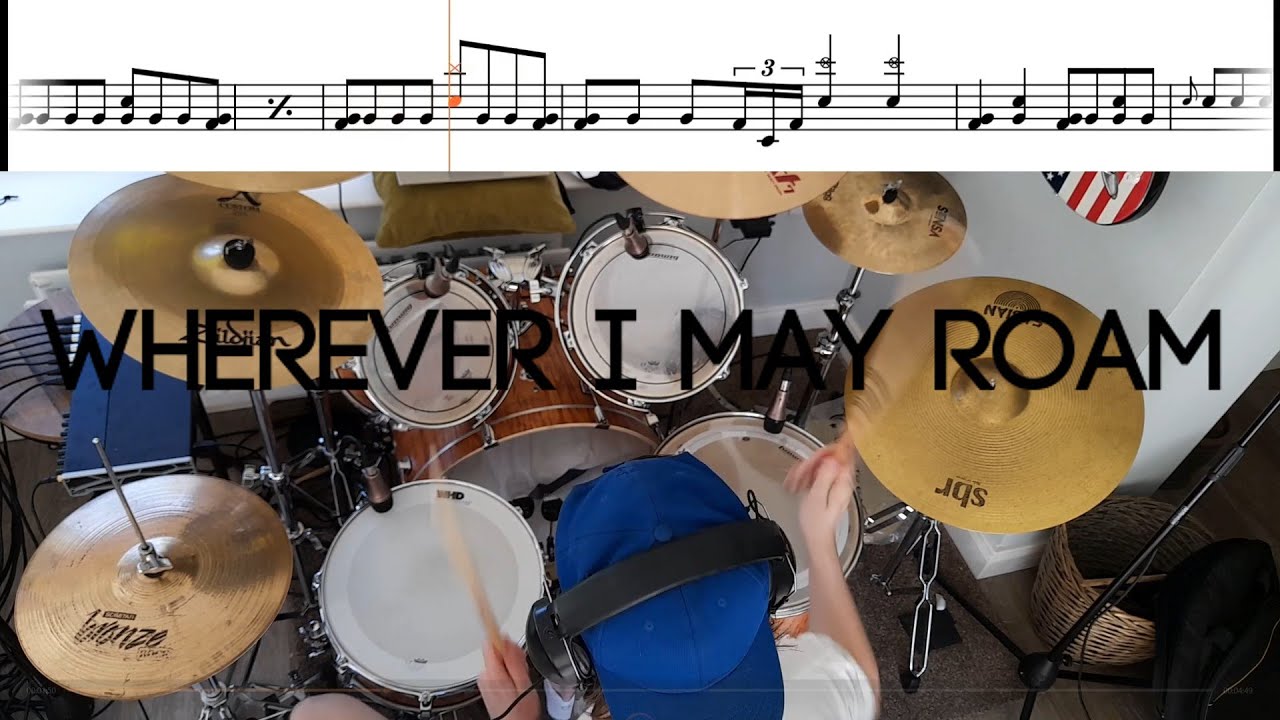 Metallica- Wherever I May Roam - Drum Cover With TABS