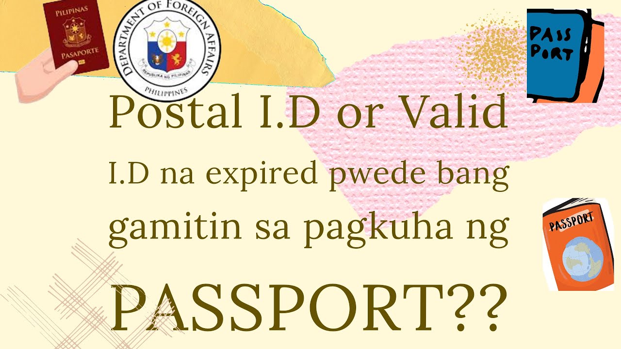 VALID I D NA EXPIRED PWEDE BANG GAMITIN SA PAGKUHA NG PASSPORT?? #VLOG 112 #vlog #2024 #new