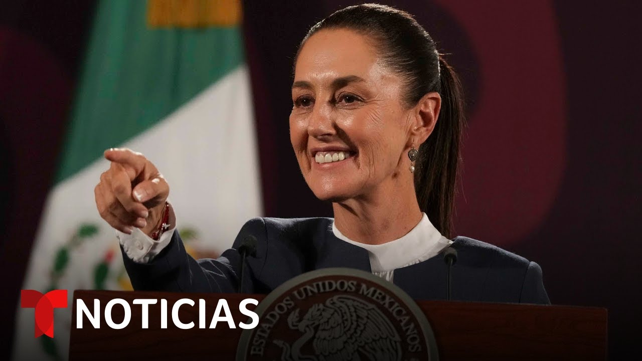 La presidenta de México explica la respuesta de su Gobierno a las órdenes ejecutivas de Trump