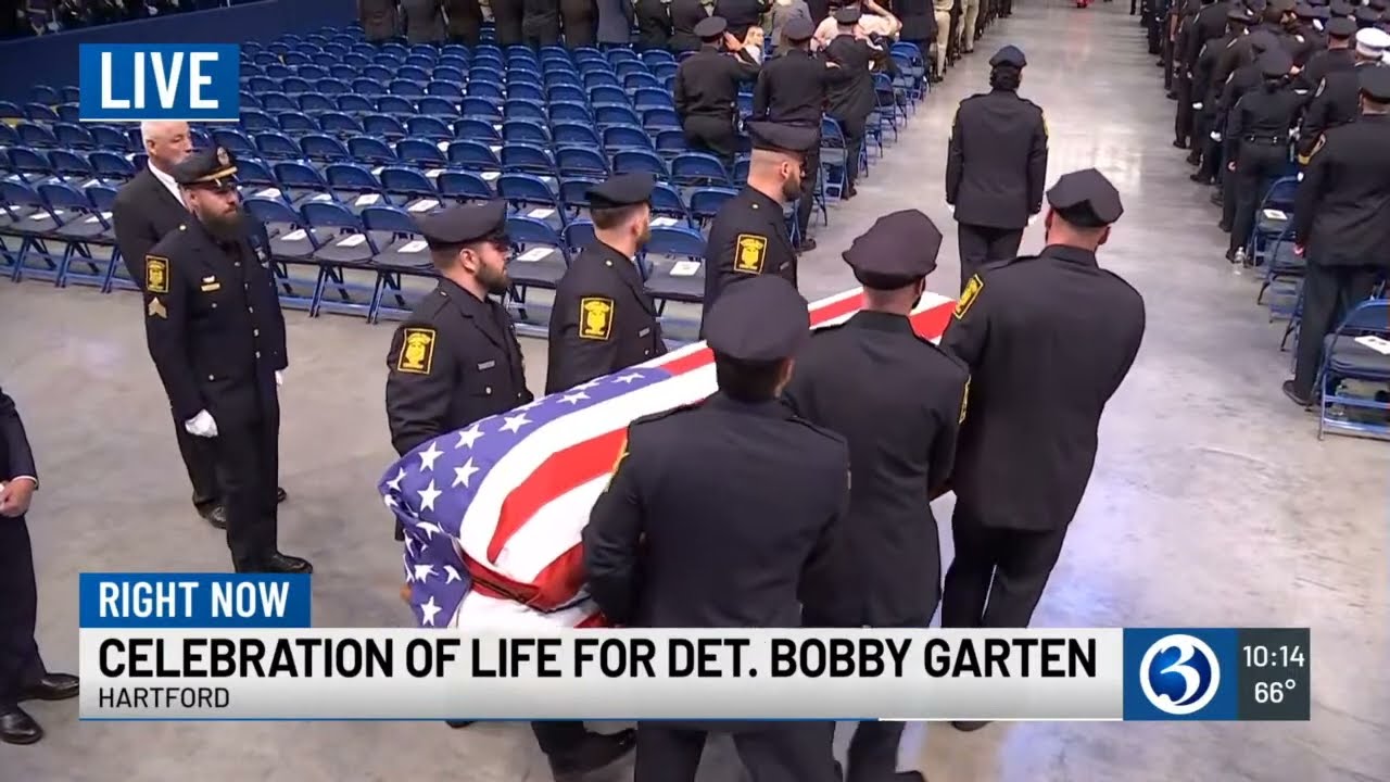 Celebration of life: Farewell to Hartford Det. Garten
