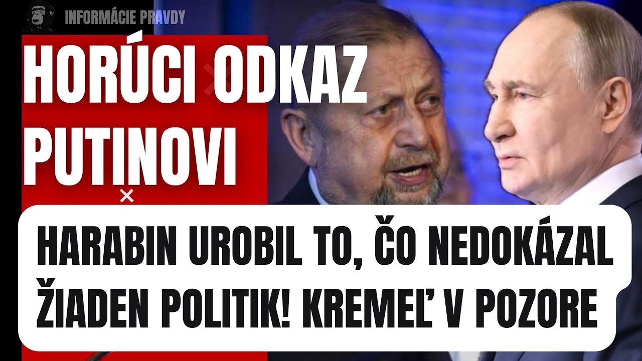 Харабин совершил невозможное! Москва в состоянии повышенной готовности после сообщения из Словаки...
