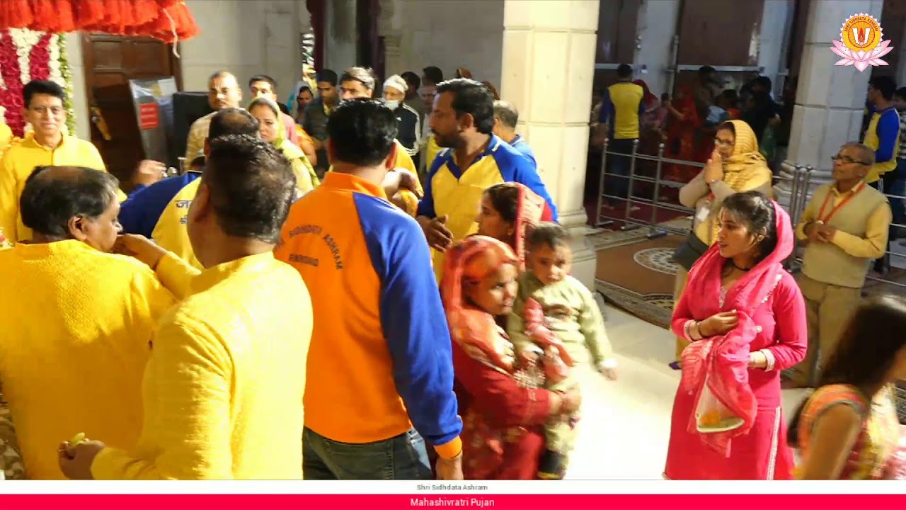 Mahashivratri Pujan 15/Feb/2026 Shri Sidhdata Ashram