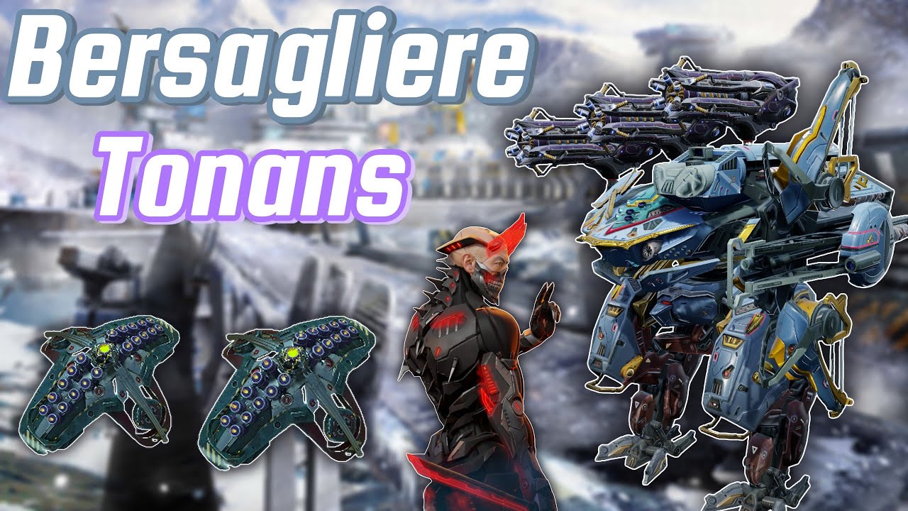 Bersagliere Tonans w/ Cannibal Reactors! Destroyer of Titans! | War Robots