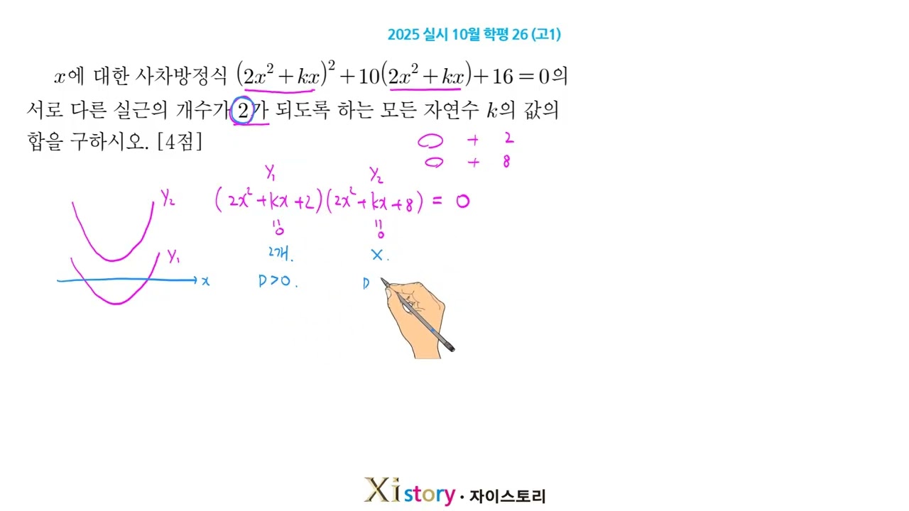 2025년 10월 고1 모의고사 수학 26번
