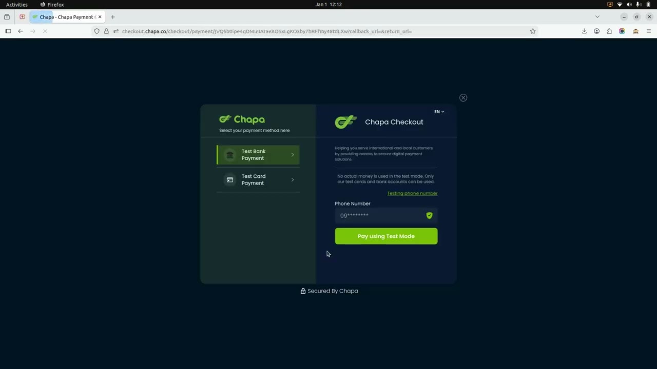 Как интегрировать платежный шлюз Chapa в Odoo | Платежный шлюз Chapa | Коннектор Chapa для Odoo
