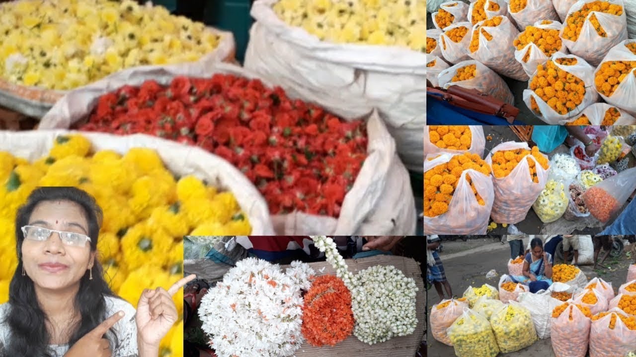 Vizags Best Real Flower Market ll Anandapuram Flower Market in Visakhapatnam ll ఆనందపురంపూలమార్కెట్