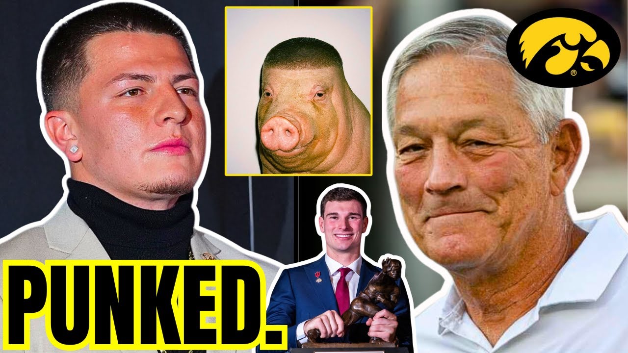 THUG DIEGO PAVIA PUNKED! Iowa Hawkeyes, Kirk Ferentz CRUSHES Vanderbilt, LOUDMOUTH QB!
