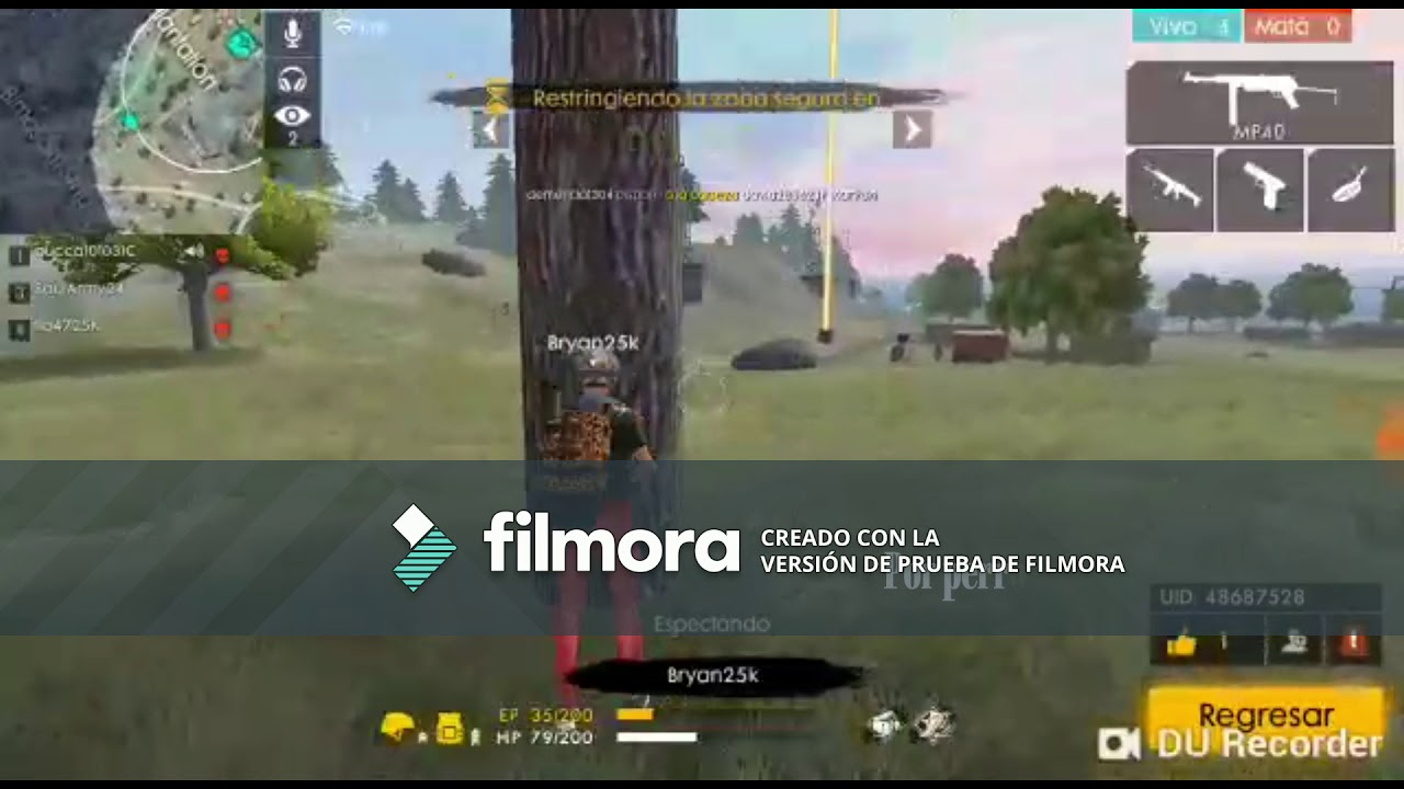 Free Fire (no pude borrar la marca de agua papus jajajaja)