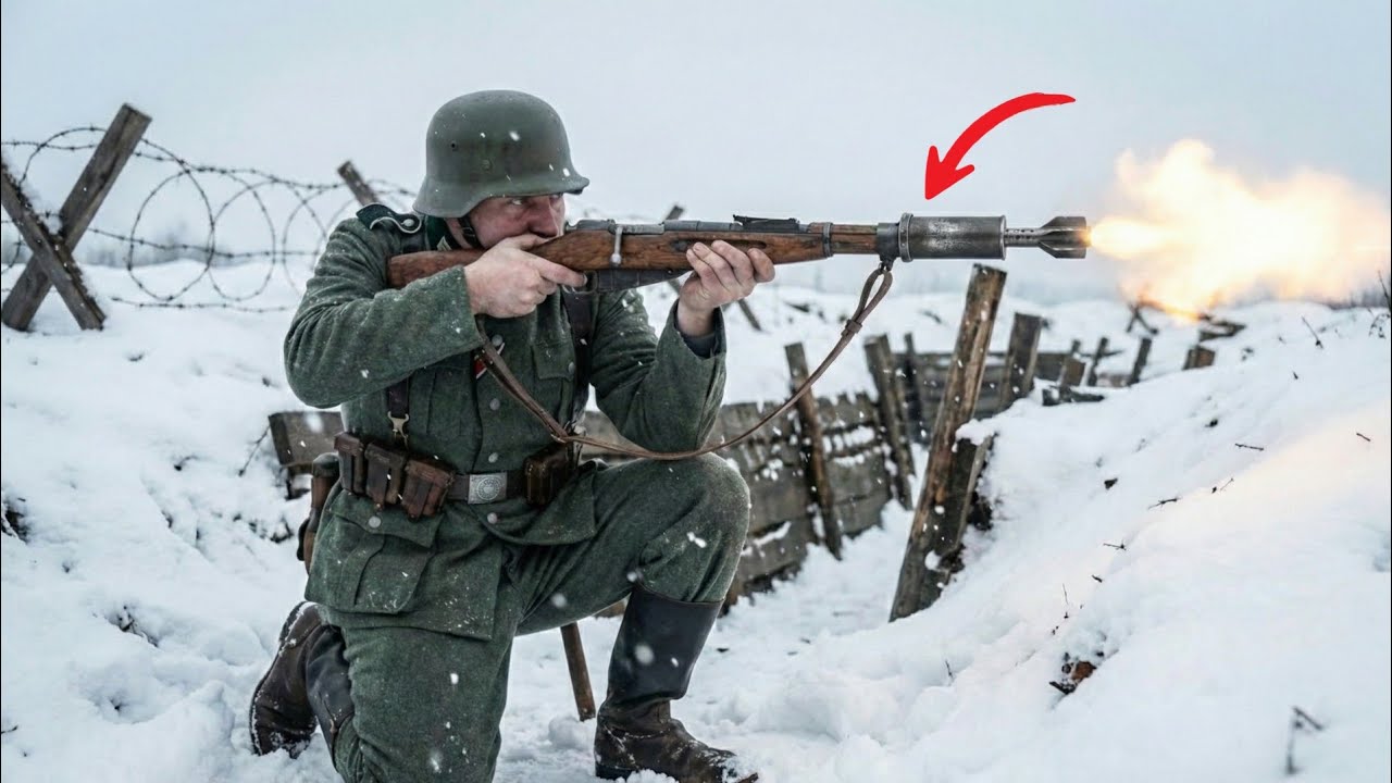 How They Put a Massive Grenade Launching Cup on a Standard Mosin-Nagant