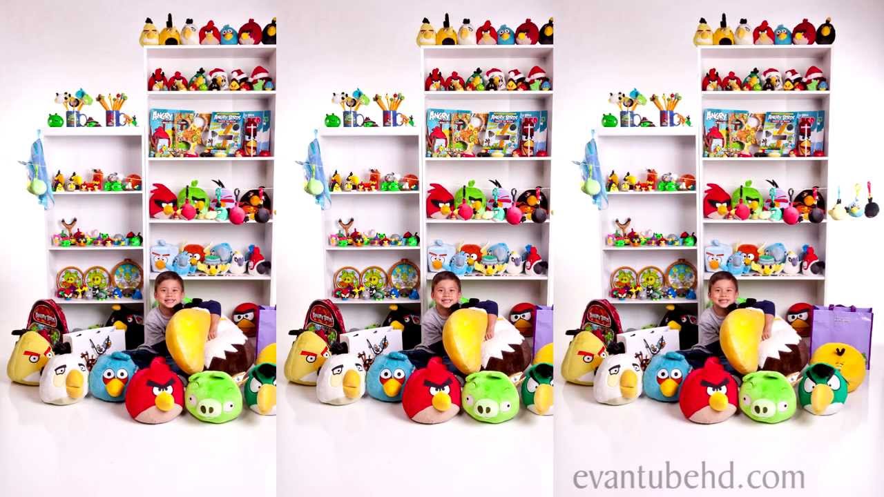 World's Biggest Angry Birds Fan - Stop Motion Collection