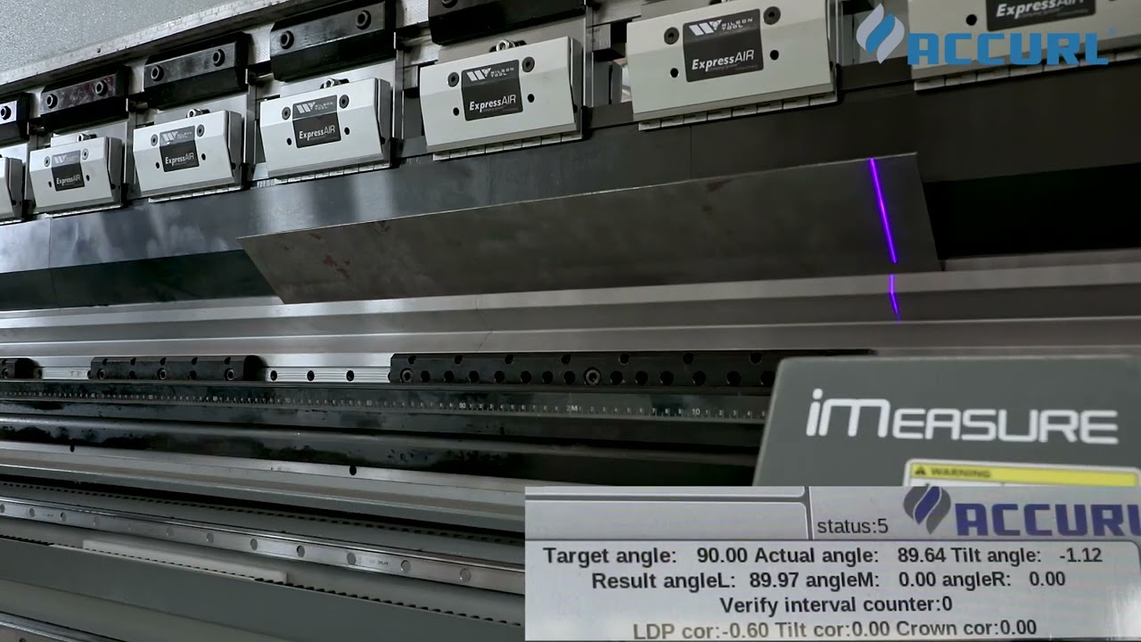 ACCURL iMeasure Automatic Bending Angle Measurement for CNC press brake