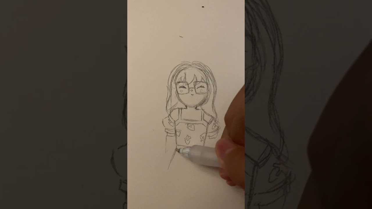 Drawing my PK XD avatar 🍄✨~#pkxd #drawing #fypシ゚