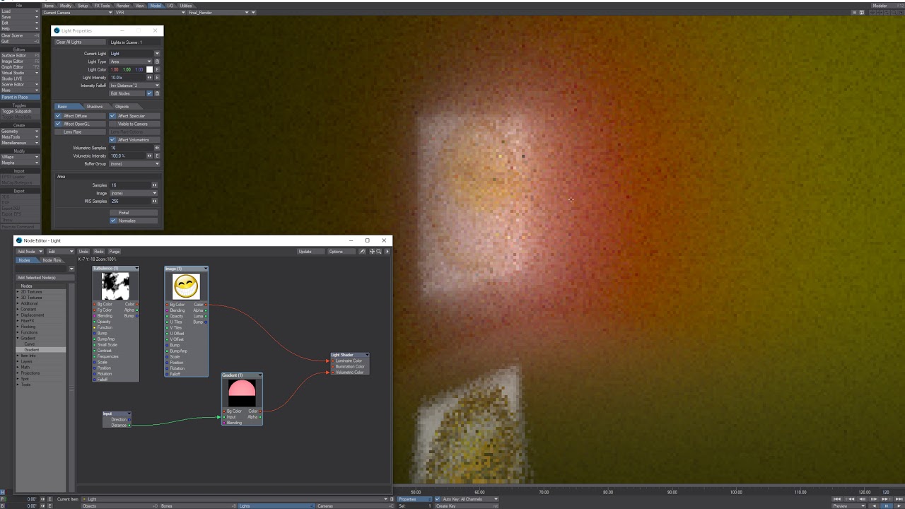 Advanced Lighting And Volumetric Lights In LightWave 2018