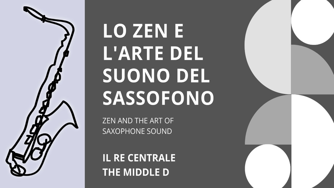Zen and the art of saxophone sound: il re centrale afono/the stuffy middle D - Sax Vlog#60
