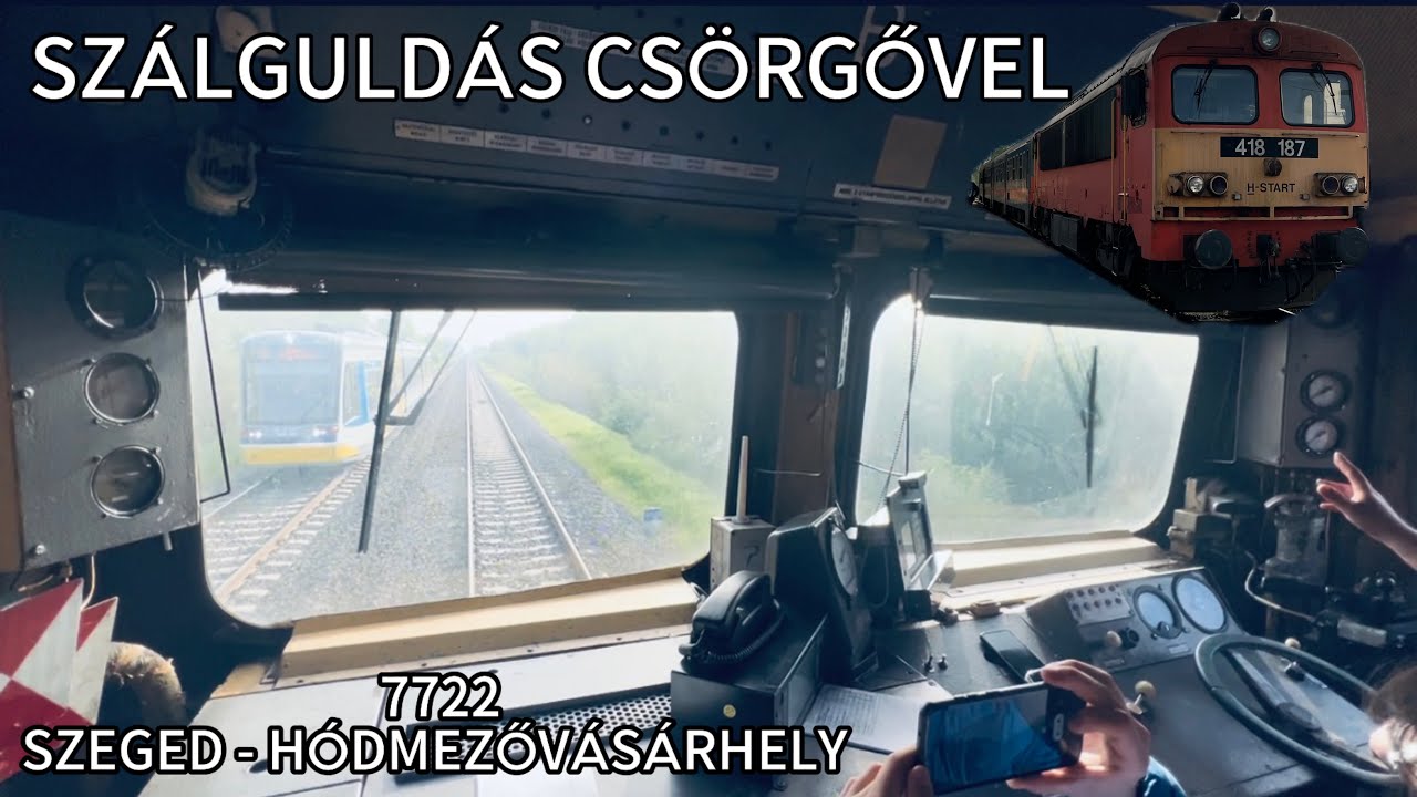 VEZÉRÁLLÁSON HÓDMEZŐVÁSÁRHELYRE FELÚJÍTOTT PÁLYÁN | 7722 | M41 2187