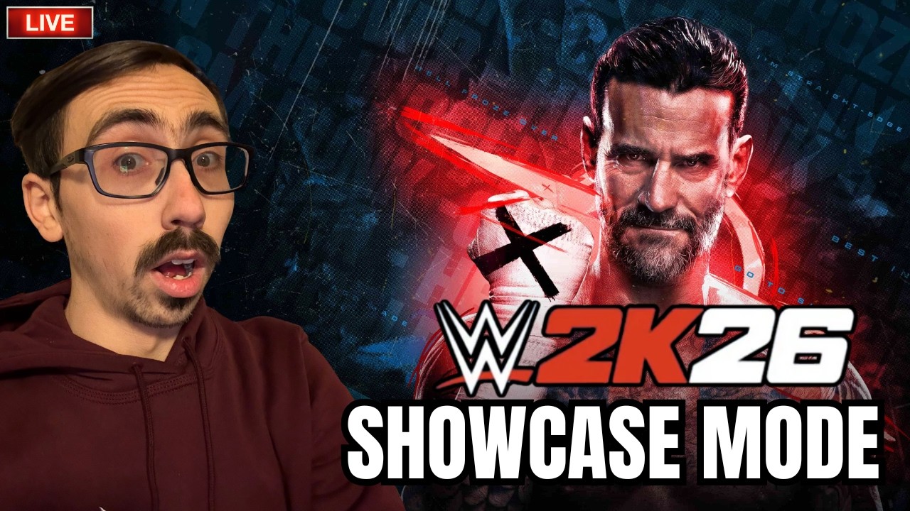 Finishing Up the WWE 2K26 CM Punk Showcase Mode! (Legendary Difficulty)