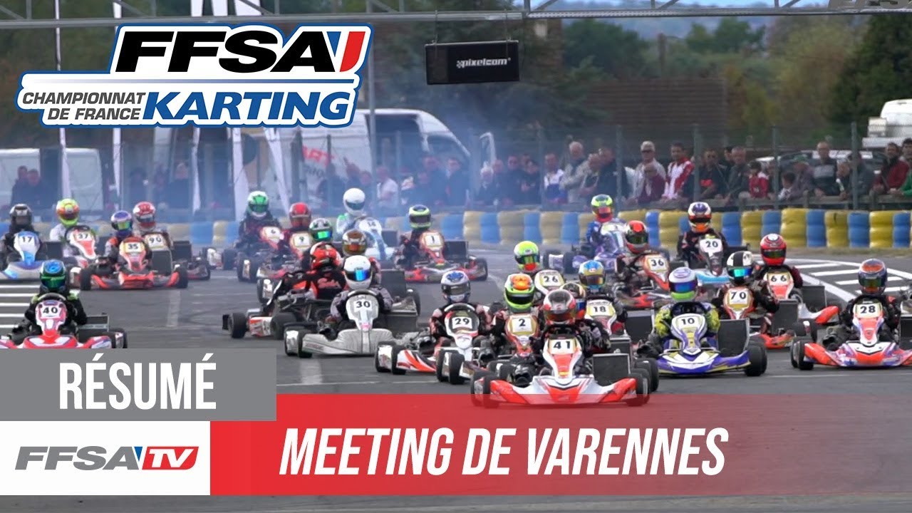 Meeting FFSA Karting - Les moments forts de Varennes