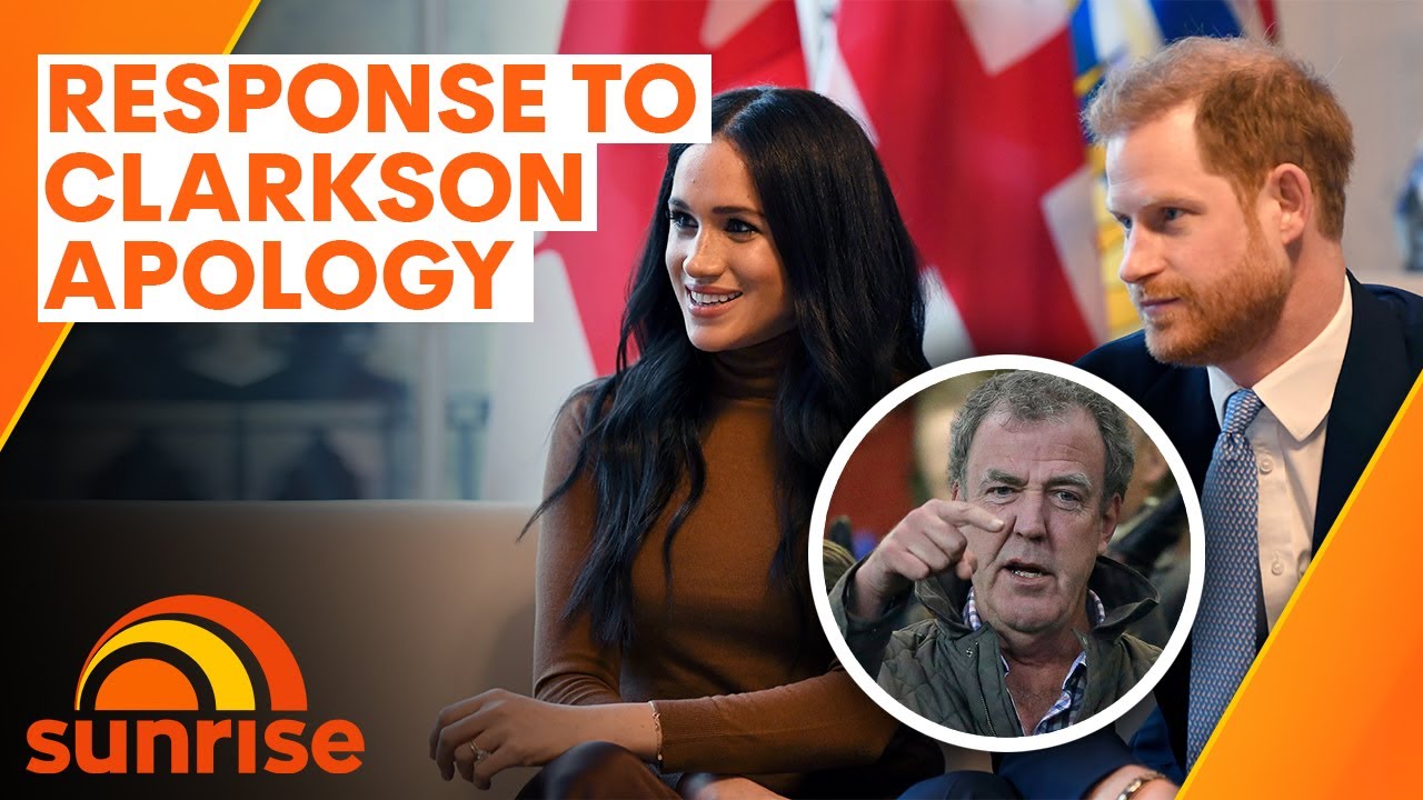 Harry & Meghan respond to Jeremy Clarkson's apology | Sunrise