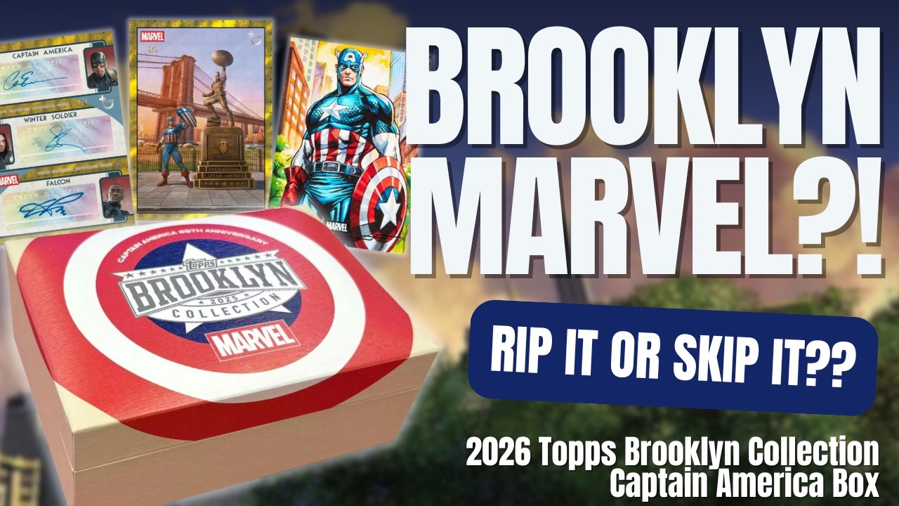 RIP or SKIP?! 2026 Topps Brooklyn Collection Captain America Box — Worth It?
