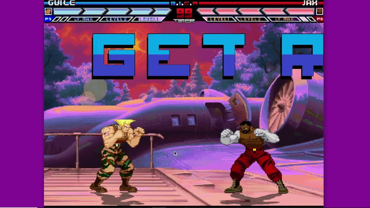 Karane MUGEN Battle #249: Guile vs Jax