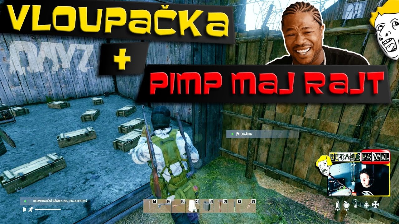 DayZ - CZ/SK - VLOUPAČKA DO BASE A PAST NA HRÁČE // OFICIÁLNÍ SERVER //