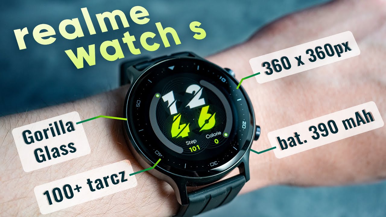 Dobry smartwatch do 400 zł Test realme Watch S