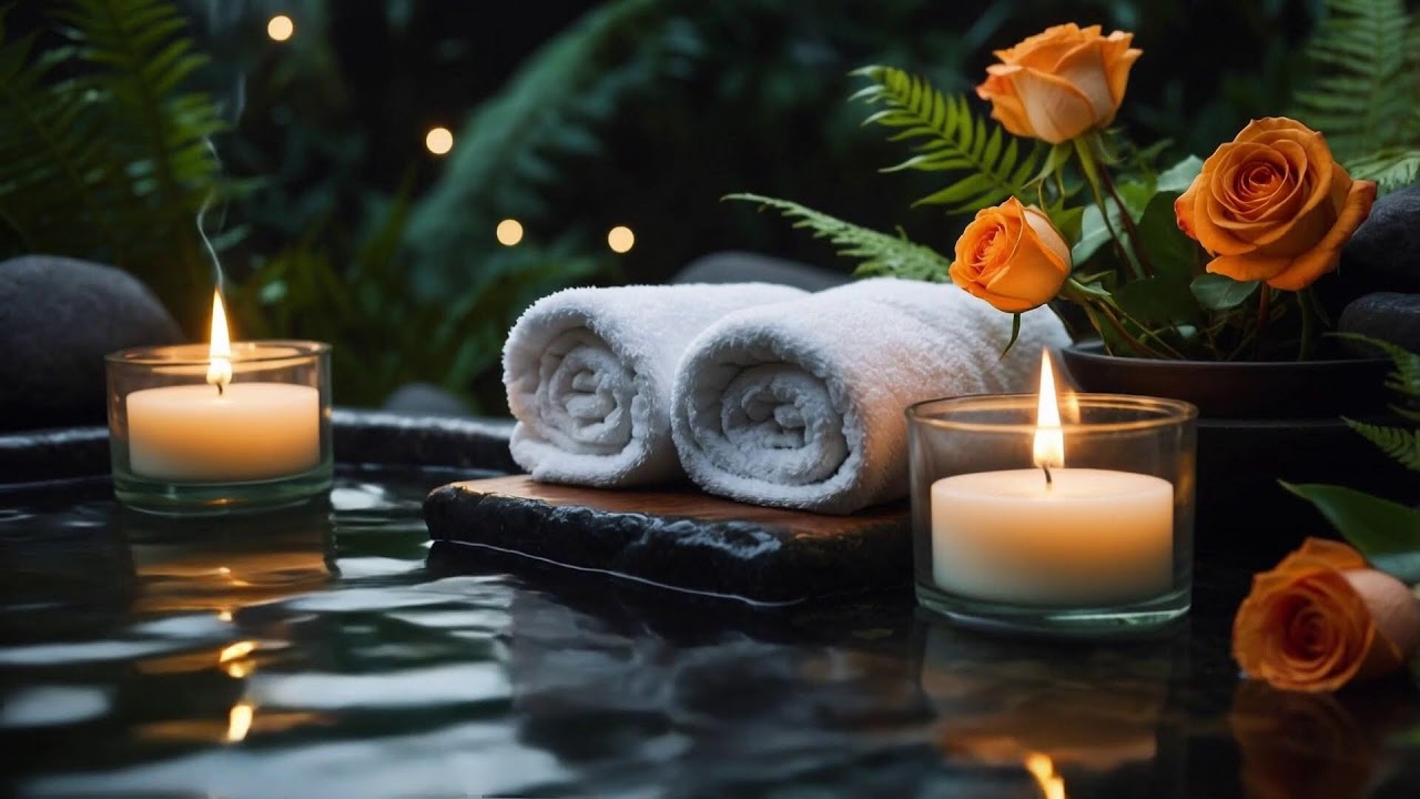 Relaxing Spa Music 🌺 Calm Your Mind Instantly, Release Stress, Insomnia Healing Piano Music 43