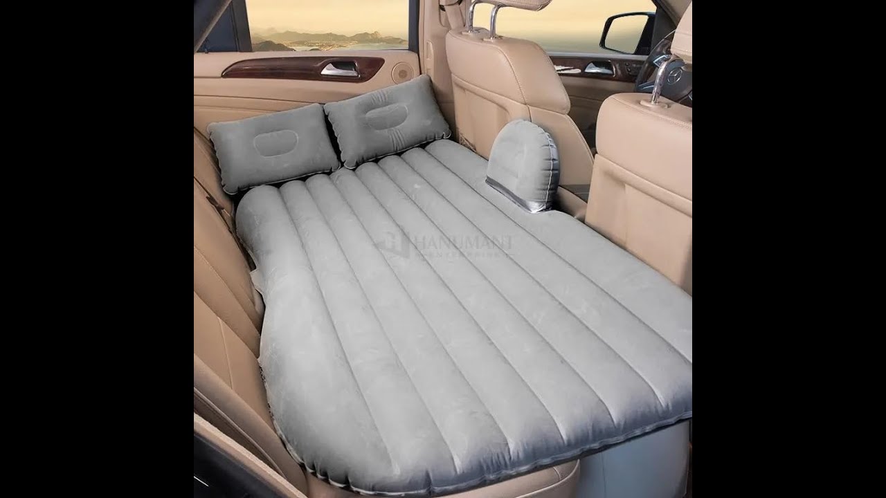 Review of my Premium Car Inflatable Bed with Pump & 2 Air Pillow @Amazon.in