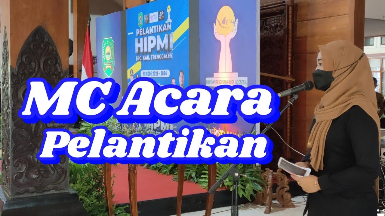 Pelantikan HIPMI / Belajar MC Acara