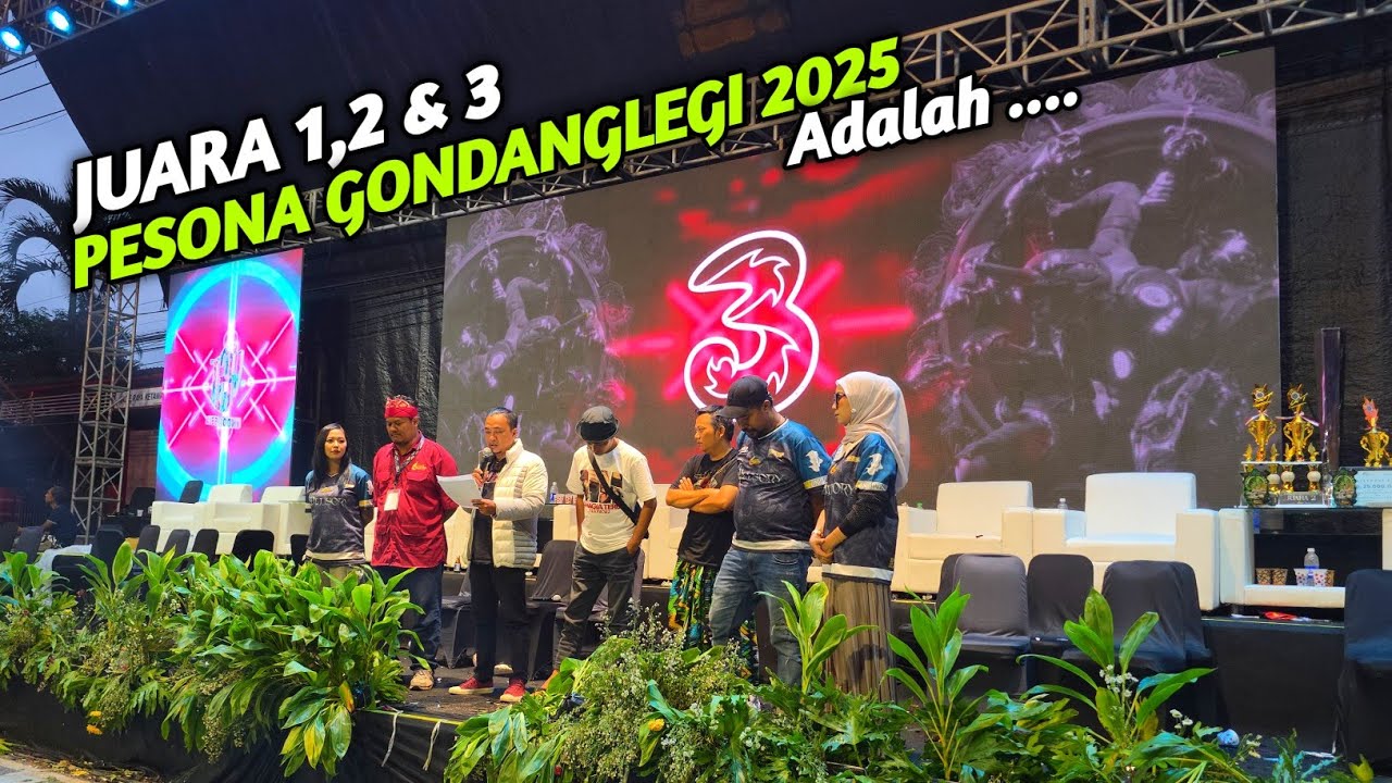 Pengumuman Pemenang, Juara 1,2 & 3 Pesona Gondanglegi Adalah..