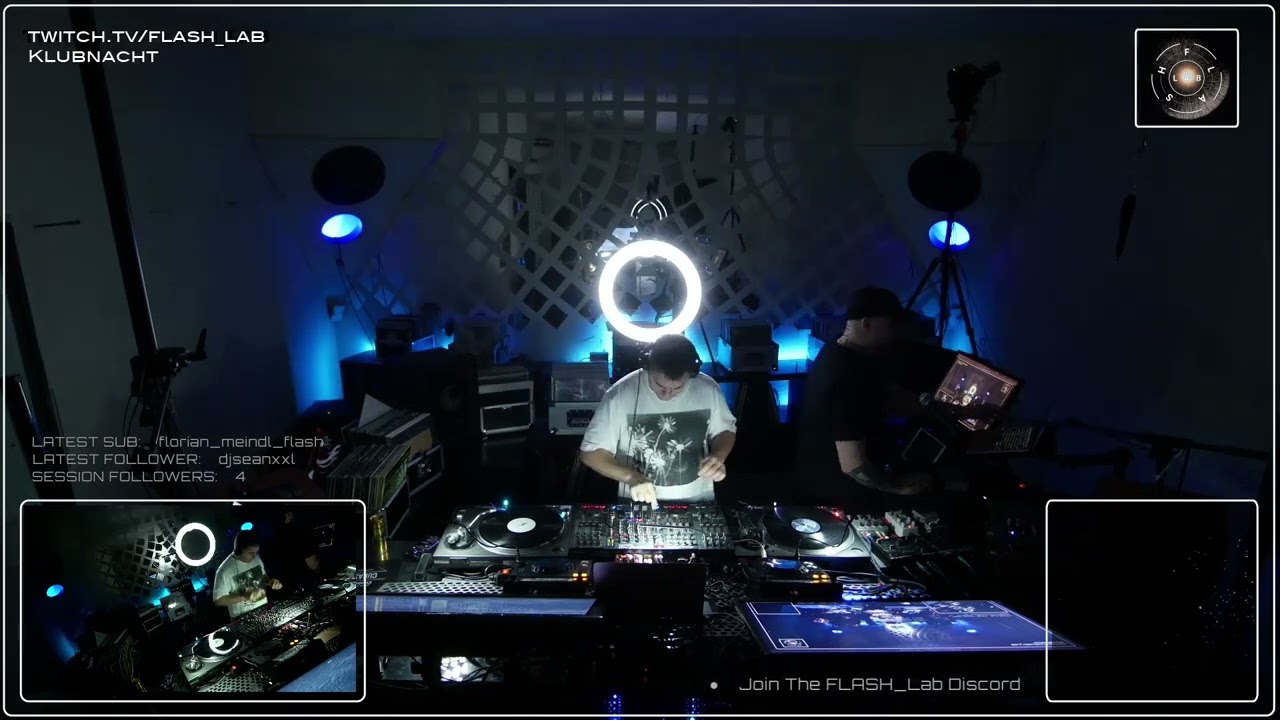 Florian Meindl DJ Mix FLASH_Lab on Twitch [ TECHNO ] 2023-01