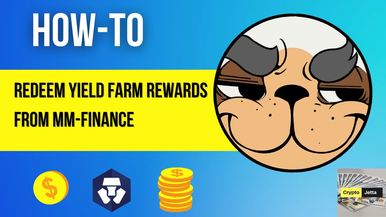 How to redeem yield farm rewards from MM.Finance #defi #passiveincome