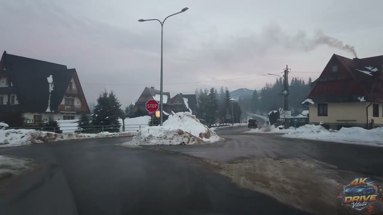4K Сar Driving Kostelisko Poland