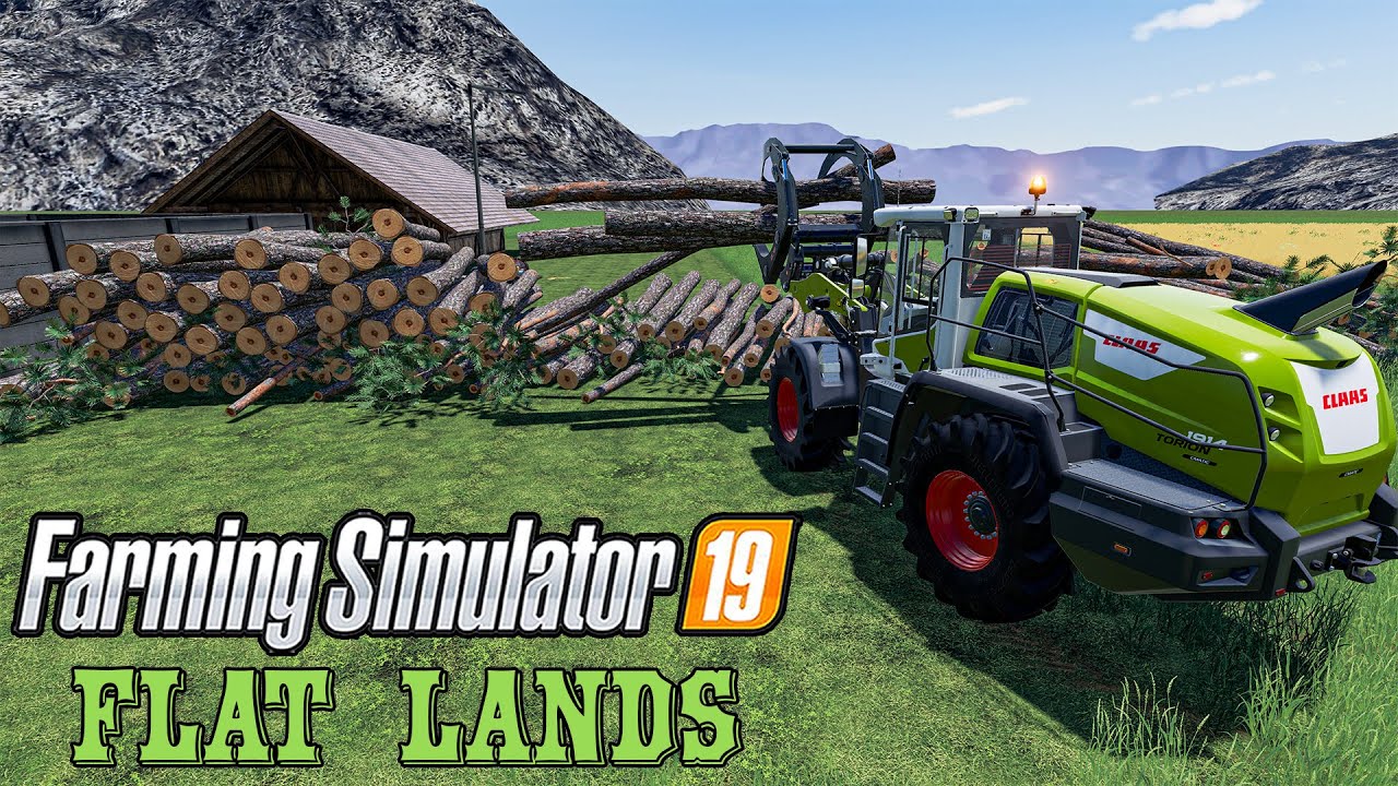 Cutting Down The Fully Grown Flat Lands Forest  - Farming Simulator 19 Timelapse