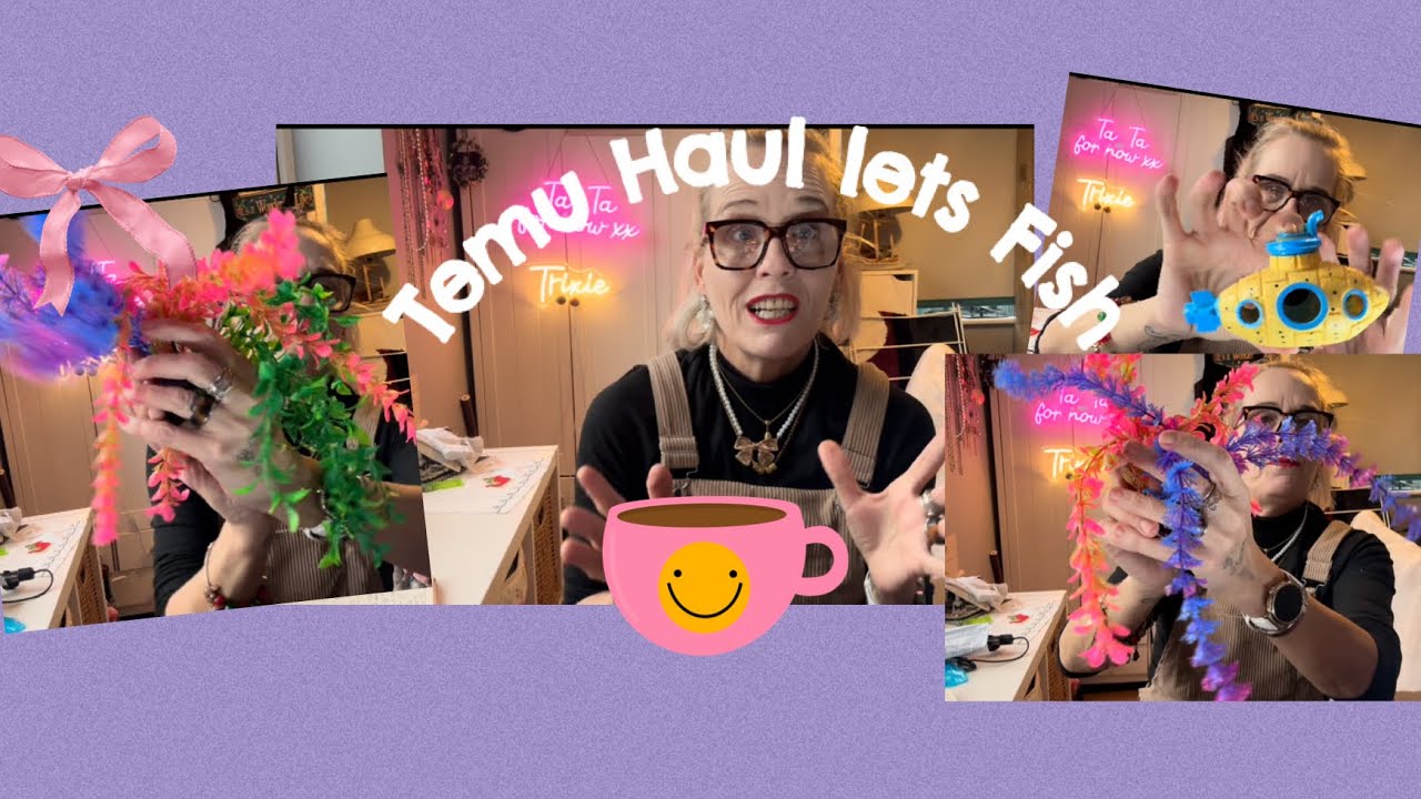 🐠Большие вещи для аквариума TEMU HAUL🐠#temu#shop #haul#bargain