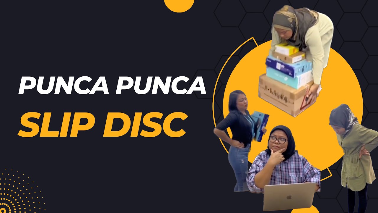 Punca-punca slip disc. Mari kita elakkan dari terkena #sakitpinggang #slipdisc