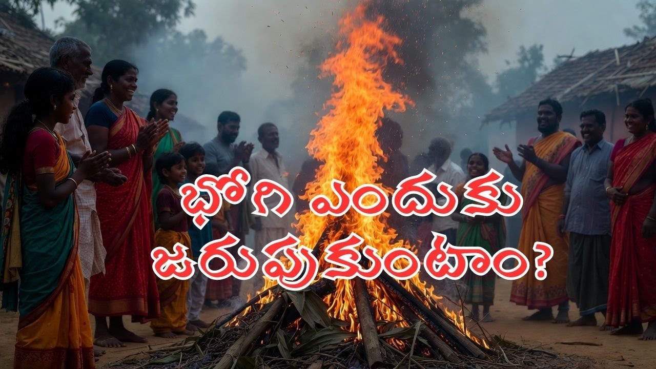 భోగి ఎందుకు జరుపుకుంటాం? Why Do We Celebrate Bhogi? 🔥 Hidden Meaning of Bhogi | Sankranti Special