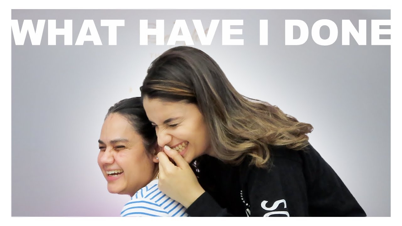 Doing My MOM's Hair || BIG FAIL • @ItsNadinePagan