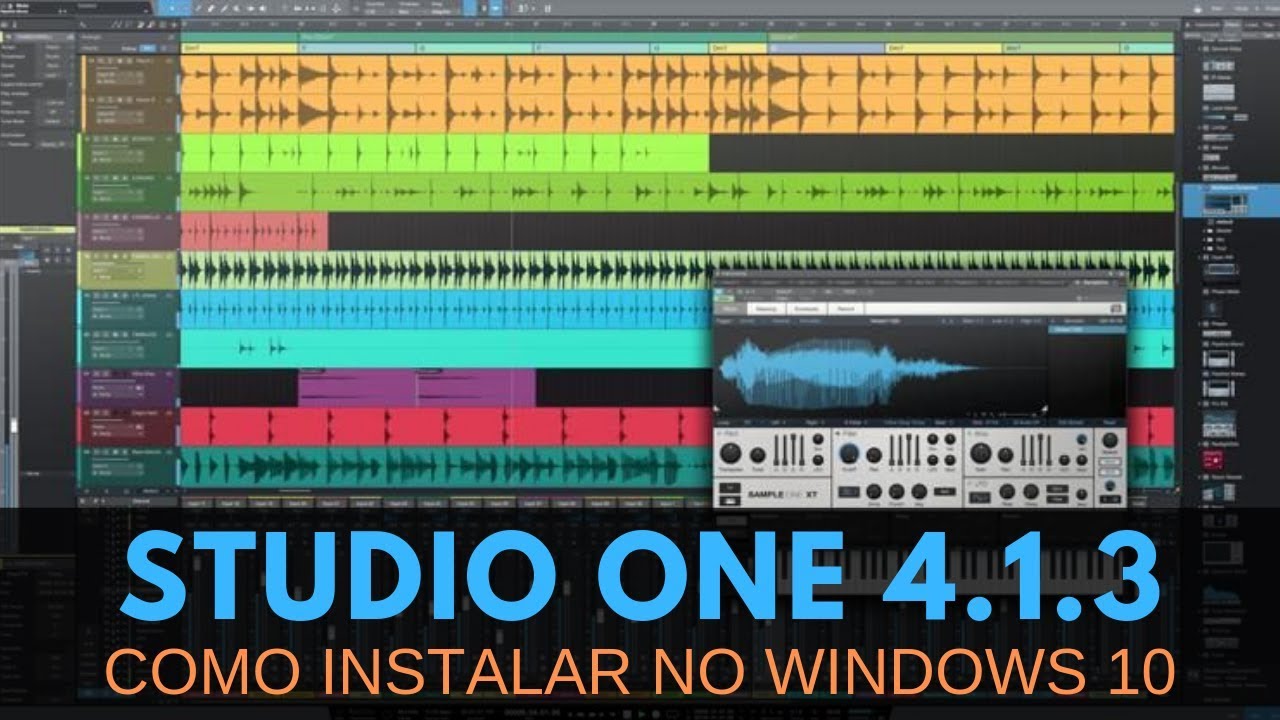 Como Instalar o Studio One 4.1.3 no Windows 10 [By Gil Lima]